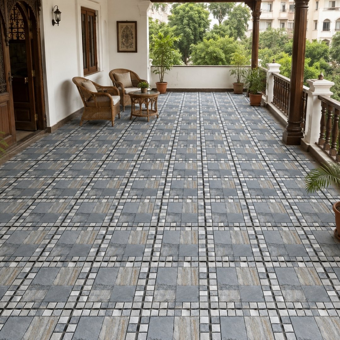 AL Montano-3 Geometrical Balcony / Terrace - My Home Studio